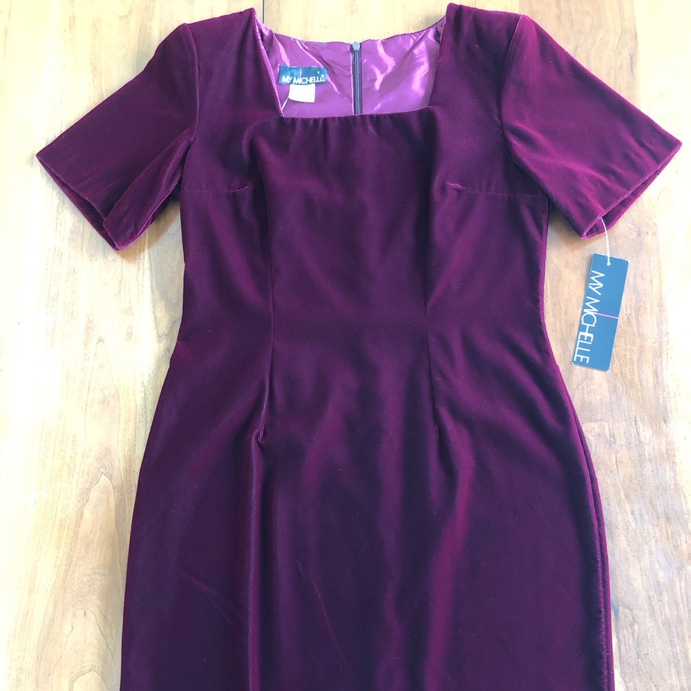 Red Velvet Dress